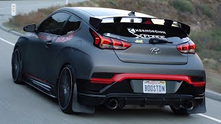 Hyundai Veloster N XForce Exhaust System [upl. by Sinnel]