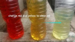 how to remove the color from red diesel or other color diesel [upl. by Morvin]