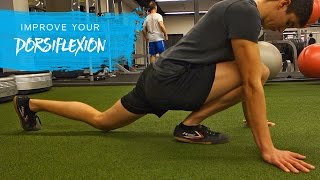 Ankle Dorsiflexion Routine Fix Tight Ankles [upl. by Hanauq]