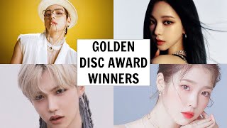 GOLDEN DISC AWARDS 2022 WINNERS [upl. by Edgell]