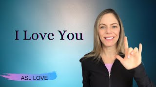 How to Sign I Love You  Sign Language  ASL [upl. by Timmi]