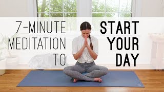 7Minute Meditation to Start Your Day [upl. by Aimahs996]