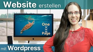 Wordpress Website erstellen  Tutorial in 12 Einfachen 🐬 Schritten für Anfänger  Deutsch [upl. by Tsan109]