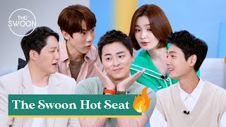 Cast of Hospital Playlist competes to raise each other’s heart rate  The Swoon Hot Seat ENG SUB [upl. by Anyat]