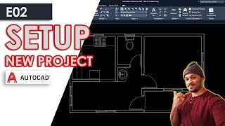 PROJECT SETUP in AutoCAD Architecture 2023 [upl. by Sirtemed]