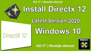 Download And Install DirectX 12 on Windows 10  3264 Bit [upl. by Lacie]