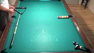 Easy Pool Trick Shot [upl. by Aliekahs]