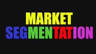 Market Segmentation and Target Market [upl. by Norean]