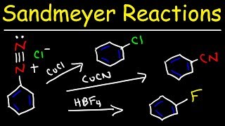 Arenediazonium Salts With Diazo Coupling and Sandmeyer Reactions [upl. by Keldon]