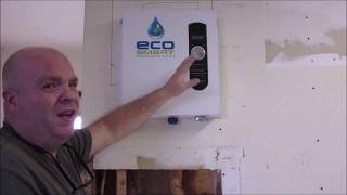 ECO SMART 27 TANKLESS WATER HEATER INSTAL LONG VID [upl. by Karsten469]