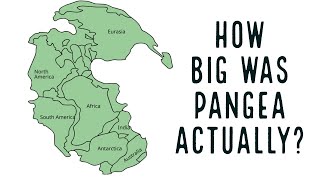 Supercontinents How Big Was Pangea Actually [upl. by Antonina]