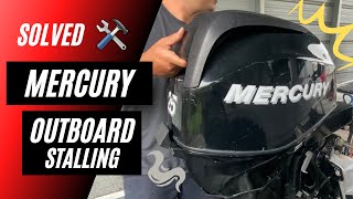 Mercury Outboard Stalling and Bogging SOLVED [upl. by Merline]