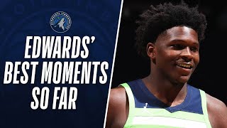 Anthony Edwards HIGHLIGHT Moments From His Rookie Campaign So Far [upl. by Barby]