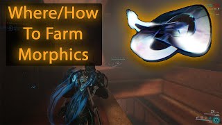 Where to Find Morphics  Resource Farming Guide  Warframe 2021 [upl. by Jerrilee972]