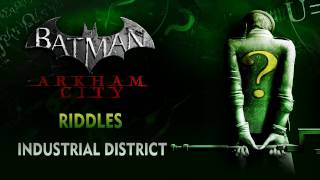 Batman Arkham City  Riddles  Industrial District [upl. by Edan]