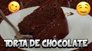 COMO PREPARAR UNA TORTA HUMEDA DE CHOCOLATE🎂  Victoria Abanto [upl. by Emyle]