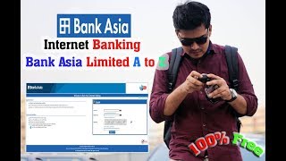 Internet Banking  Bank Asia Limited A to Z [upl. by Norean]