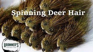 Fly Tying Spinning Deer Hair  Tips and Techniques [upl. by Shirah349]