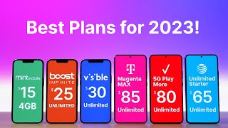 Best Cell Phone Plans for 2023 [upl. by Gorey]