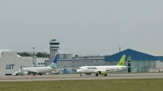 AIR BALTIC Airbus A220300 [upl. by Woolson]