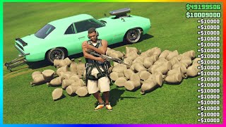 GTA 5 Offline Story Mode Unlimited Money Glitch PS4XBOXPC [upl. by Aihsat785]