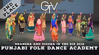 Punjabi Folk Dance Academy Giddha PFDA  Second Place  Bhangra and Giddha in the 6ix 2019 [upl. by Aihsiym]