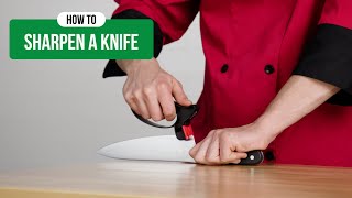 How to Use a Knife Sharpener [upl. by Anirtek]