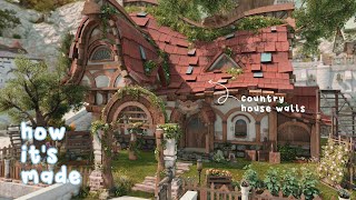 Country Exterior Walls  How its Made  FFXIV Housing Guide [upl. by Riana]