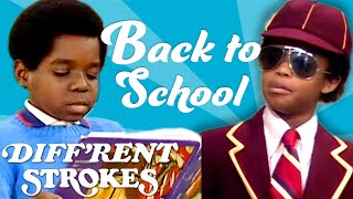 Diffrent Strokes  Back To School  Classic TV Rewind [upl. by Lehsar463]