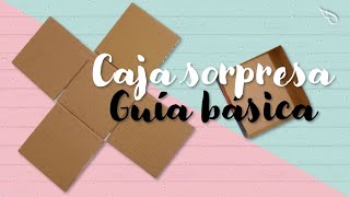 DIY ♡ Caja sorpresa  caja explosiva guía básica  Erandy Paz [upl. by Arimahs95]