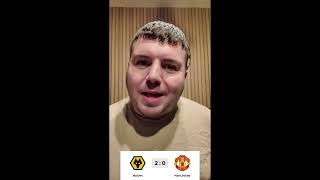 Wolverhampton vs Manchester United REACTION [upl. by Johannes558]