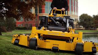 The Hustler Super 88 StandOn Commercial Mower  Overview [upl. by Chema544]