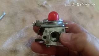 How to rebuild Zama small engine carburetor [upl. by Serene]