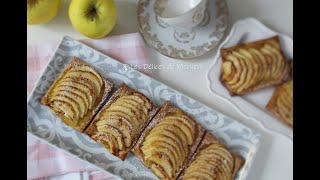 Carrés feuilletés aux pommes [upl. by Aninay]