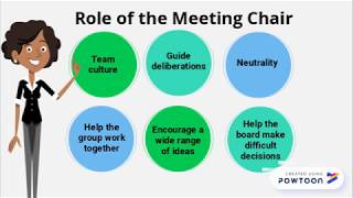 7 Tips for Chairing a Meeting [upl. by Rozele]