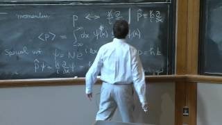 Lecture 5 Operators and the Schrödinger Equation [upl. by Enilrac]