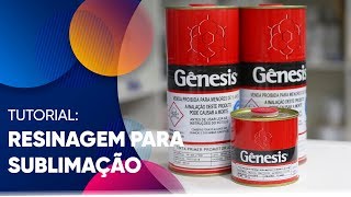 COMO RESINAR PRODUTOS RÍGIDOS PARA SUBLIMAÇÃO [upl. by Base]