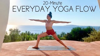 20 Minute Everyday Vinyasa Yoga Flow [upl. by Valry450]