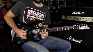 IBANEZ GRX70QA TKS  Guitar Demo [upl. by Dirk16]