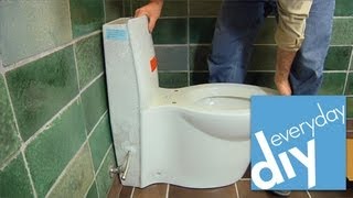 How to Install a Toilet  Buildipedia DIY [upl. by Oneg254]