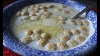 An Iowa Mom Makes Oyster Stew QUICK amp EZ [upl. by Notle]