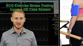 ECG Exercise Stress Testing Using a GE Case System [upl. by Admama212]