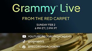 2025 GRAMMY Live From The Red Carpet  67th GRAMMY Awards [upl. by Fendig]