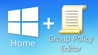 How to ACTUALLY Get Group Policy Editor in Windows Home Edition 10 amp 11 [upl. by Nathan]