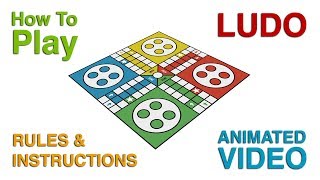 Ludo Board Game Rules amp Instructions  Learn How To Play Ludo Game [upl. by Adnal828]