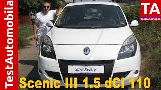 RENAULT Scenic III 15 dCi TEST [upl. by Ainelec816]