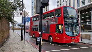 BUSES AT LEWISHAM STATION [upl. by Jodoin34]