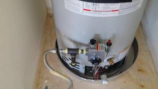 Water Heater FULL Install [upl. by Irbmac998]