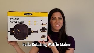 Bella Rotating Waffle Maker [upl. by Trbor]