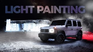 How to SHOOT  EDIT CAR PHOTOS  Light Painting Technique [upl. by Eslud]